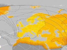 Eutelsat W3A at 7.0 e _ footprint Europe A