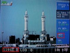 11 919 H Q analyza v MPEG 2 karte s MER 9.5 dB o 10.50 hod