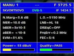 Yamal 201 at 90.0  e _ C footprint _ 3 725 L Skvortsovo _ Q data
